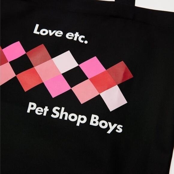 PET SHOP BOYS Love etc Tote Bag, New with Tag - Picture 3 of 11